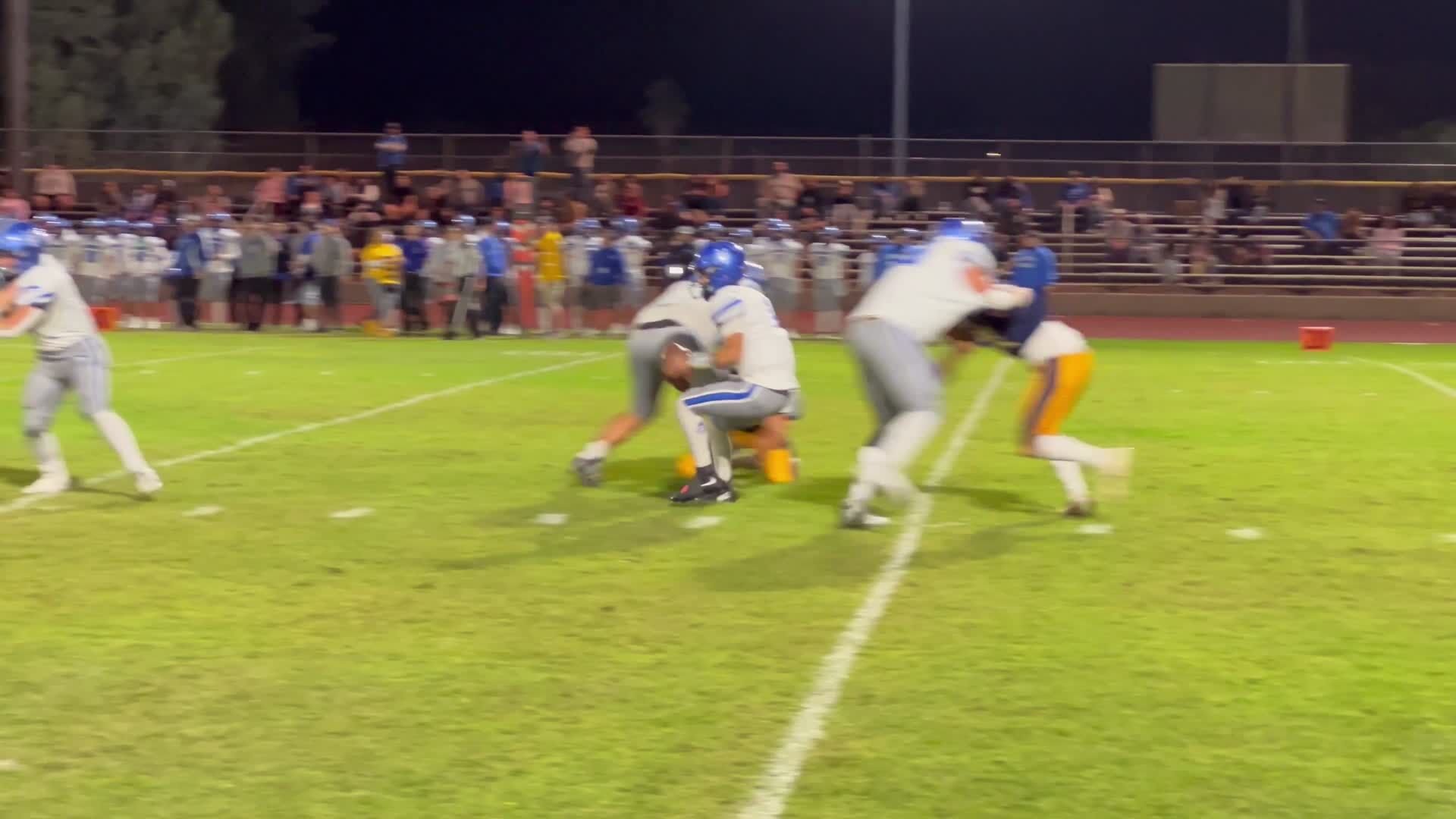 Flowing Wells senior intercepts Sunnyside football pass
